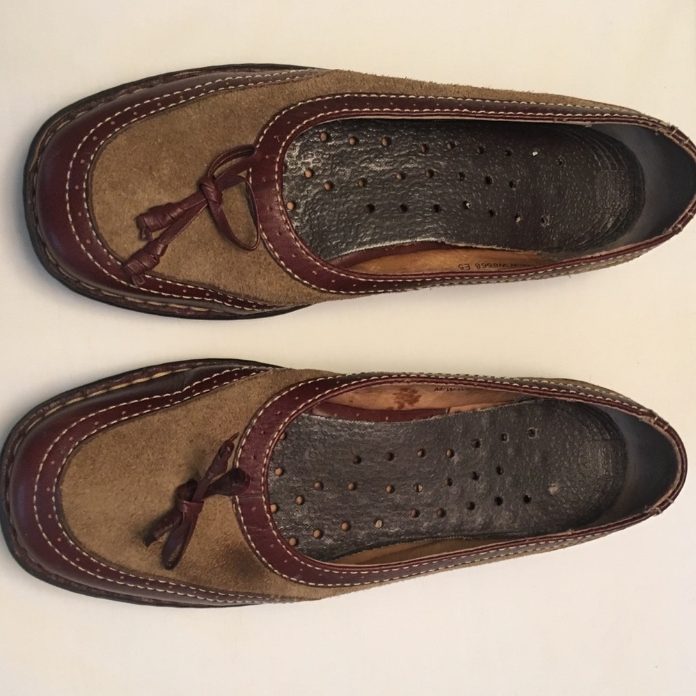 Leather Suede Comfort Loafers Born 8